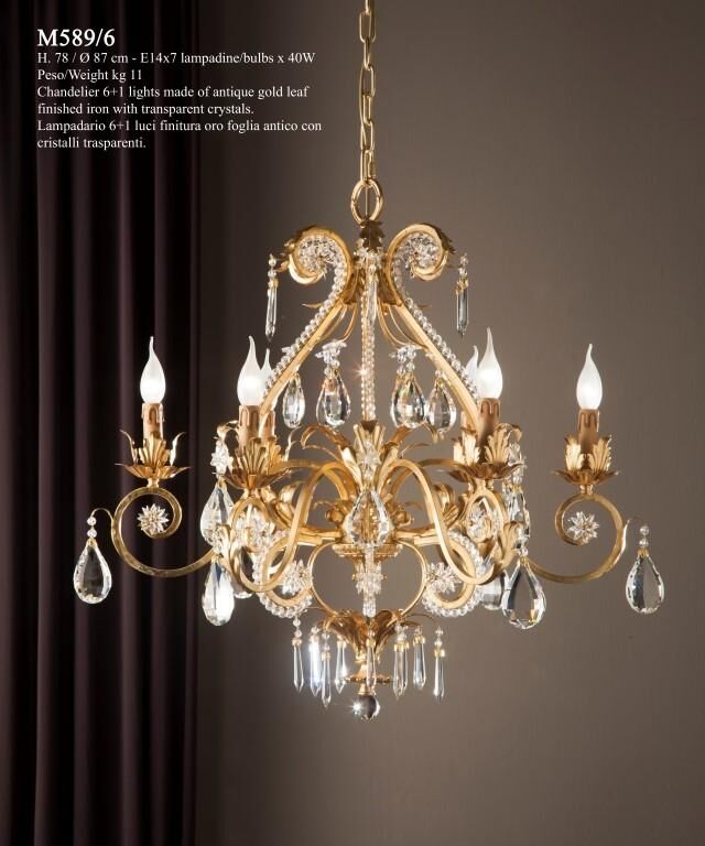 Chandeliers M/589/6 — Gallo, collection Classic