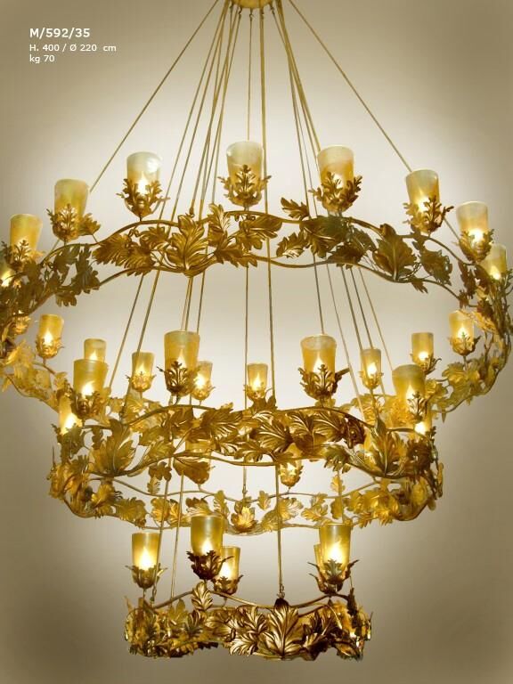 Chandeliers M/592/35 — Gallo, collection Classic