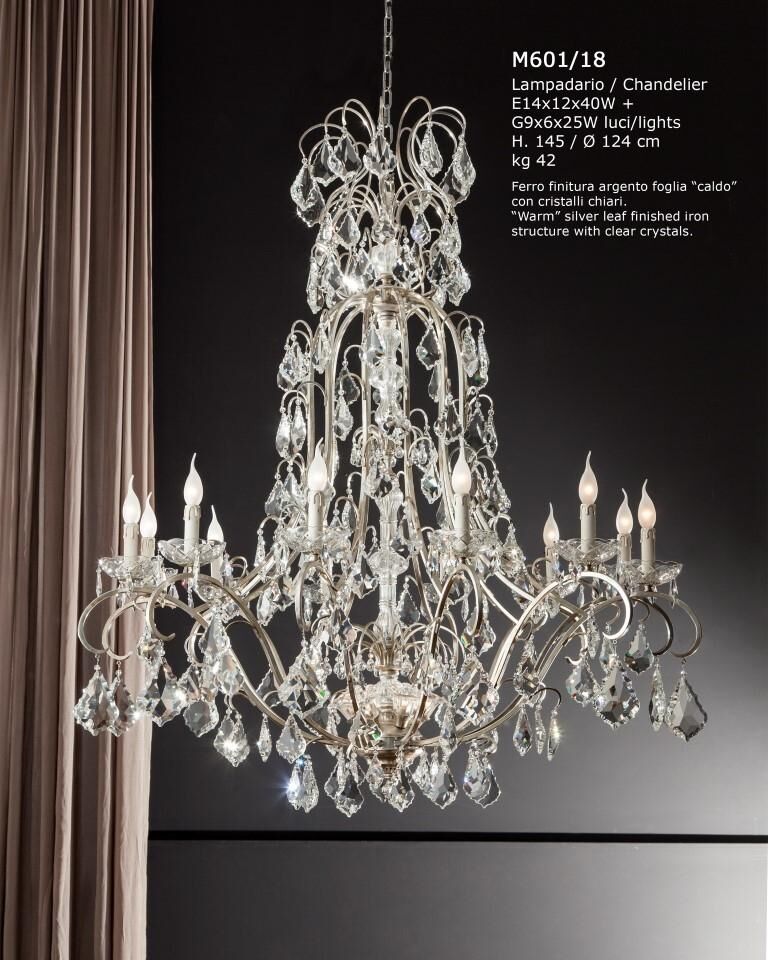 Chandeliers M/601/18 — Gallo, collection Classic