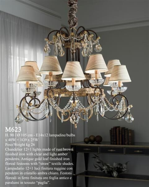 Chandeliers M/623 — Gallo, collection Classic