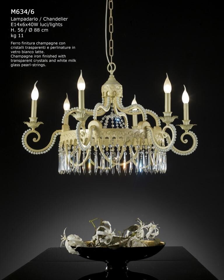 Chandeliers M/634/6 — Gallo, collection Classic