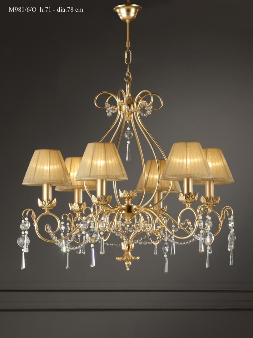 Chandeliers M/981/6/O — Gallo, collection Classic