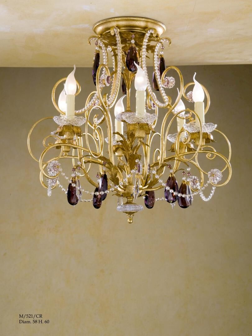 Ceiling lights M/521/Cr — Gallo, collection Classic