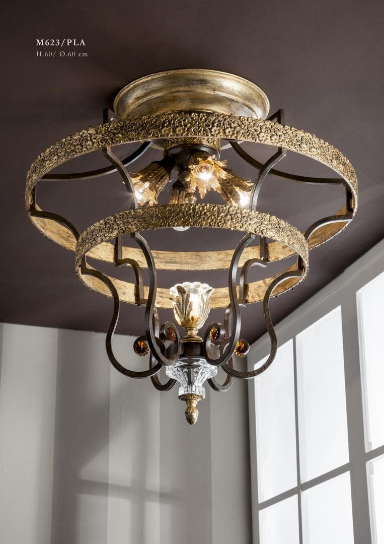 Ceiling lights M/623/Pla — Gallo, collection Classic