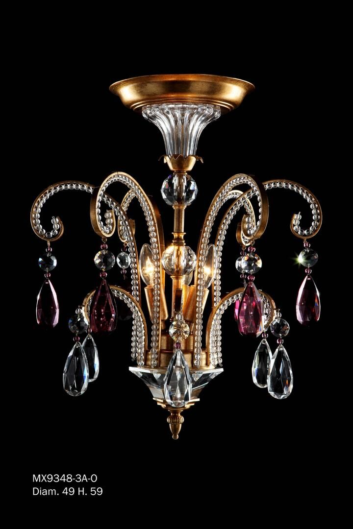 Ceiling lights M/9348/3/O — Gallo, collection Classic