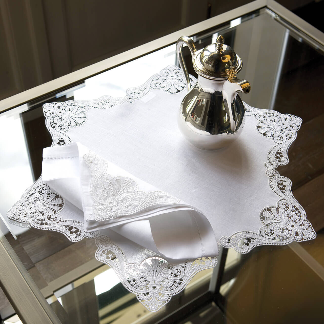 Textiles Collezione Ca D’Oro – Tavola — Jesurum 1870, collection Столовый текстиль