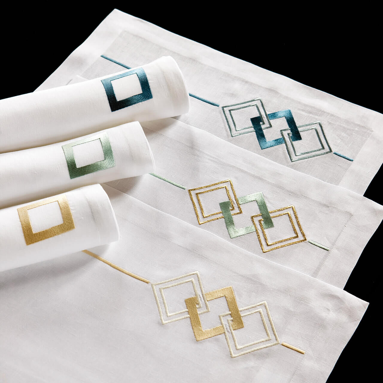 Textiles Collezione Iceberg – Tavola — Jesurum 1870, collection Столовый текстиль