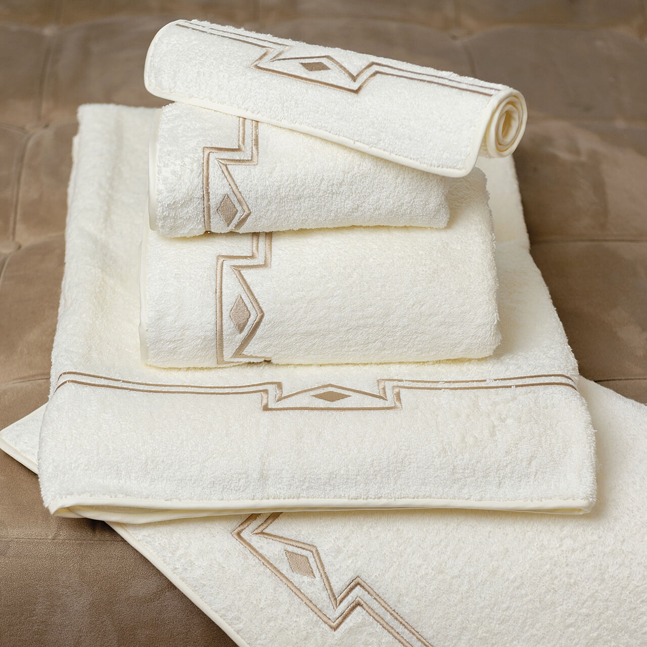 Textiles Collezione Navajo – Bagno — Jesurum 1870, collection Ванная
