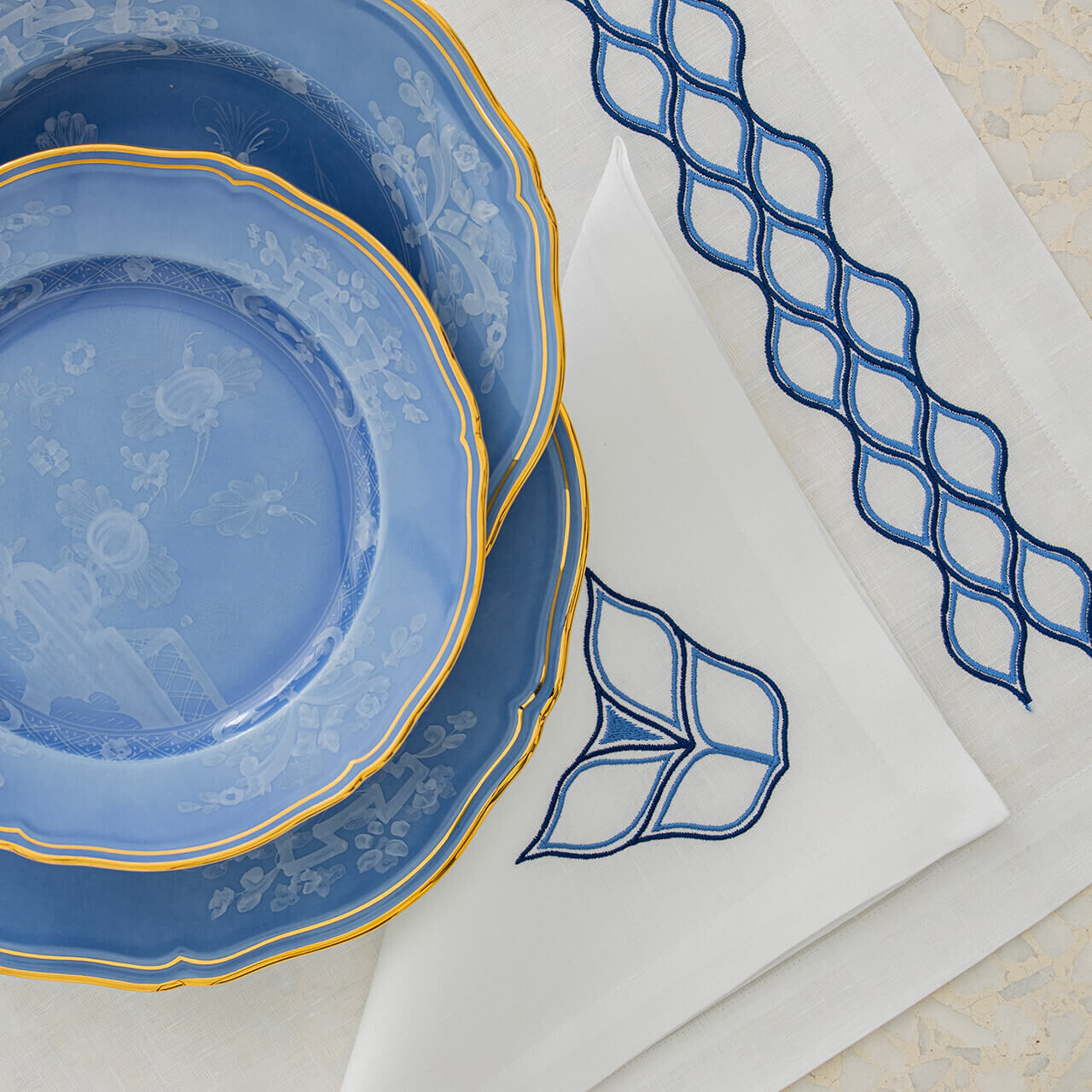 Textiles Collezione Pacific – Tavola — Jesurum 1870, collection Столовый текстиль