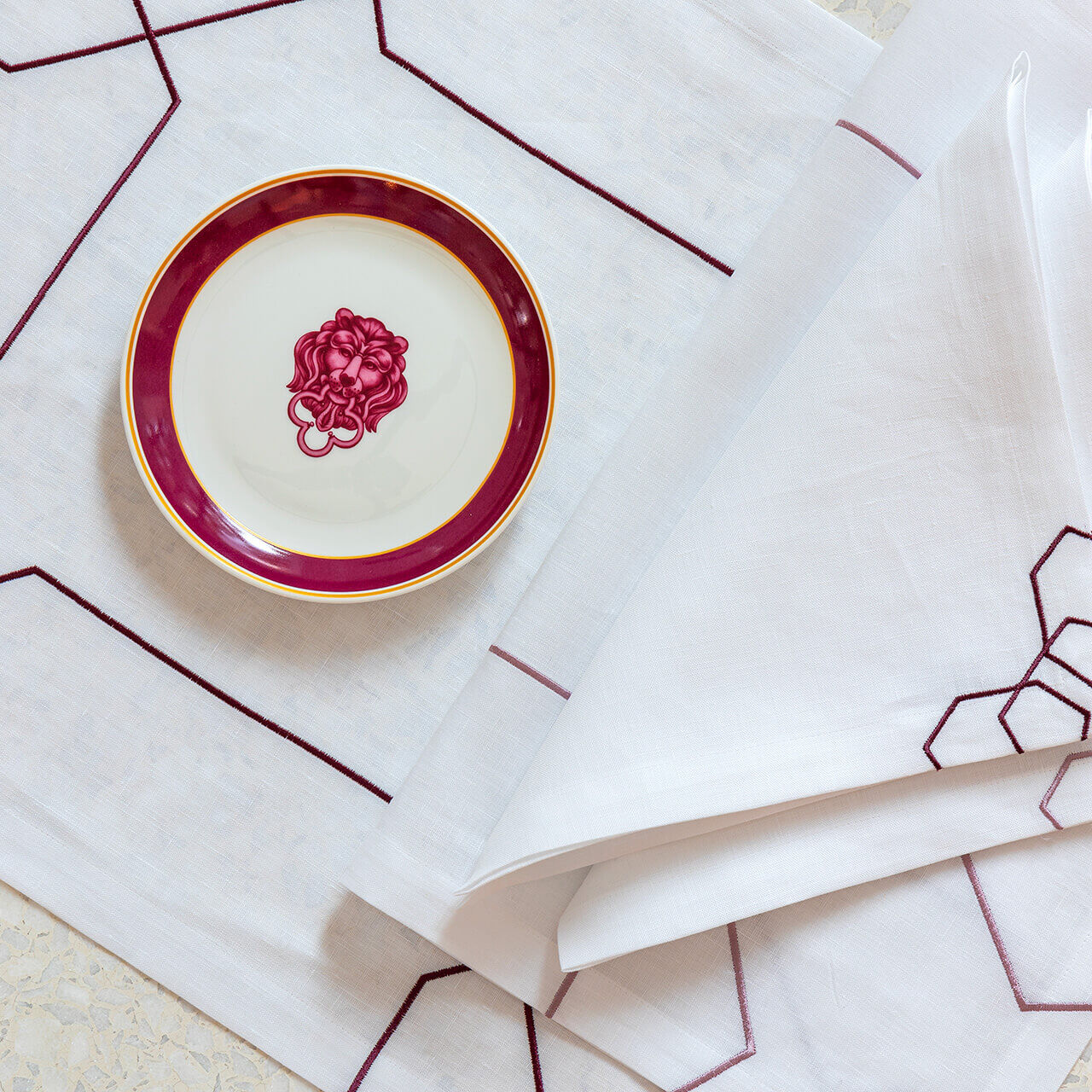 Textiles Collezione Tivoli – Tavola — Jesurum 1870, collection Столовый текстиль