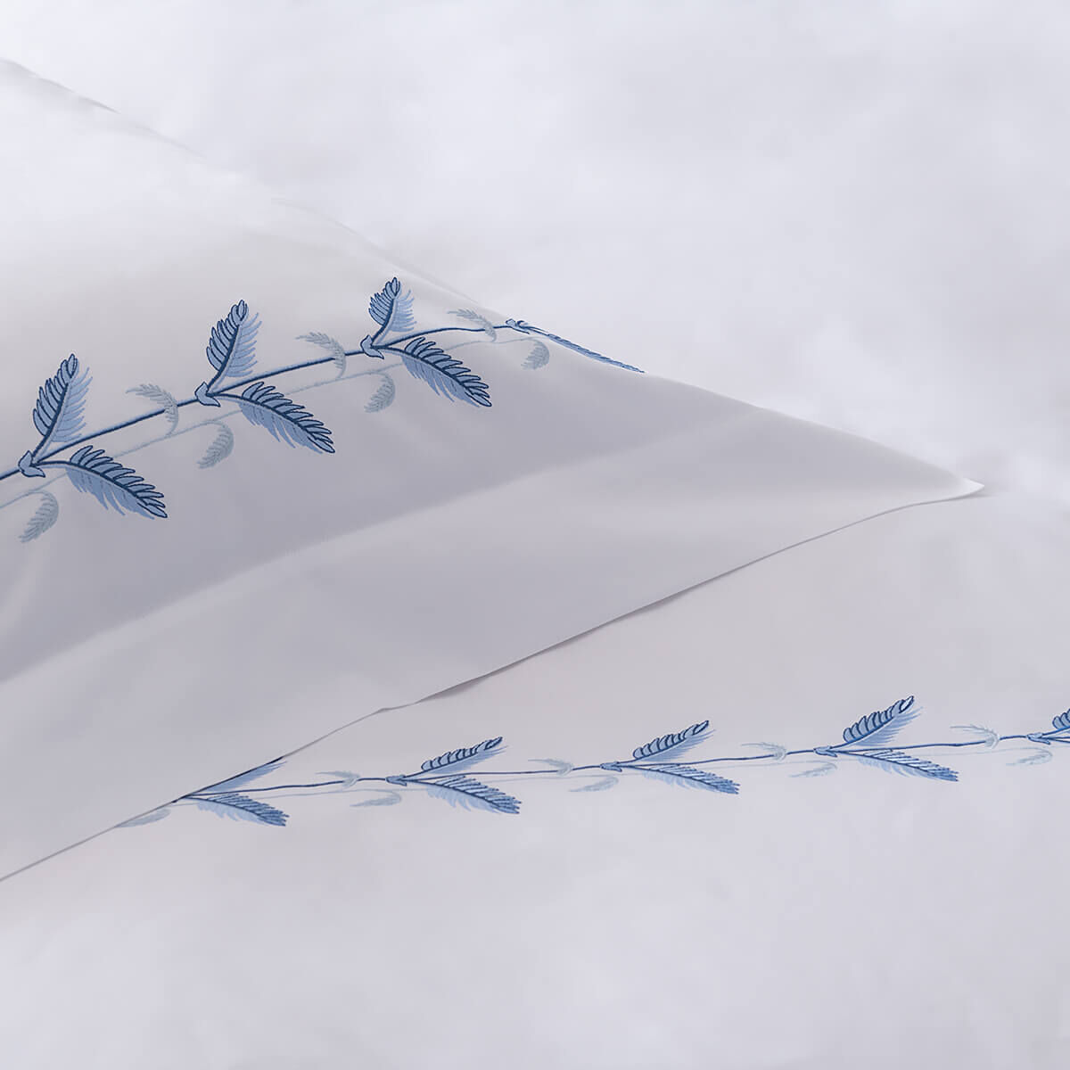 Textiles Sopralenzuolo Plumes — Jesurum 1870, collection Постельное бельё