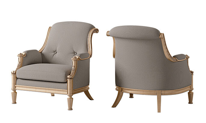 Armchairs Ac0202 — Medea 1905, collection Heritage