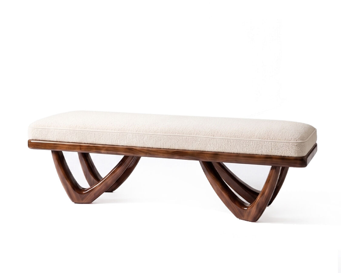 Poufs & benches Marlene — Medea 1905, collection Tara Bernerd for Medea