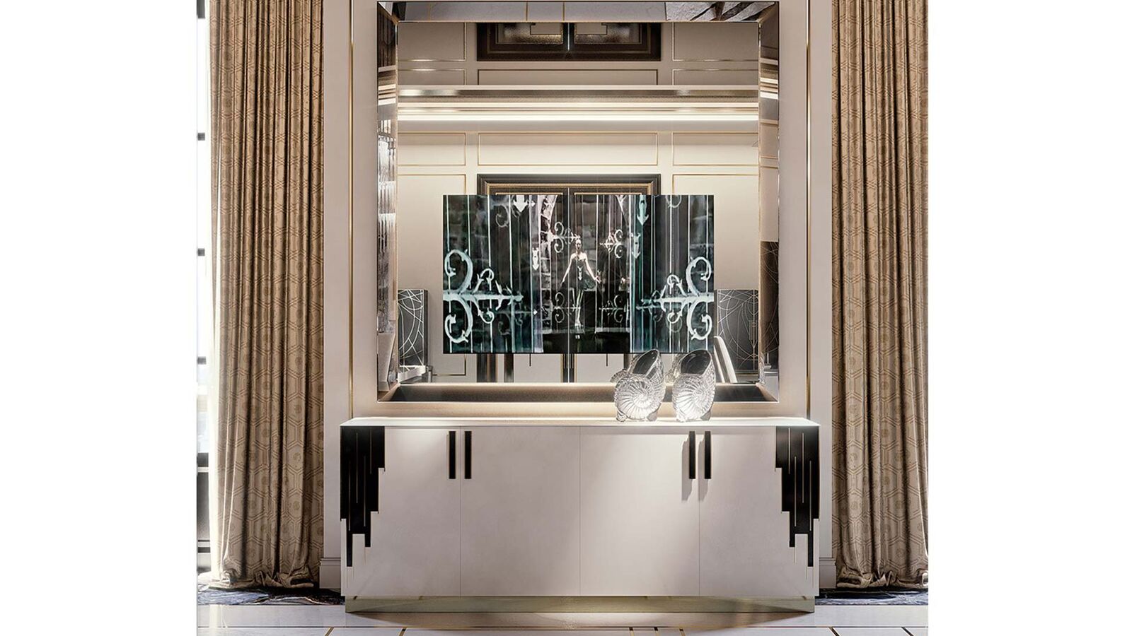 Sideboards Belle Epoque — Reflex, collection Glamour