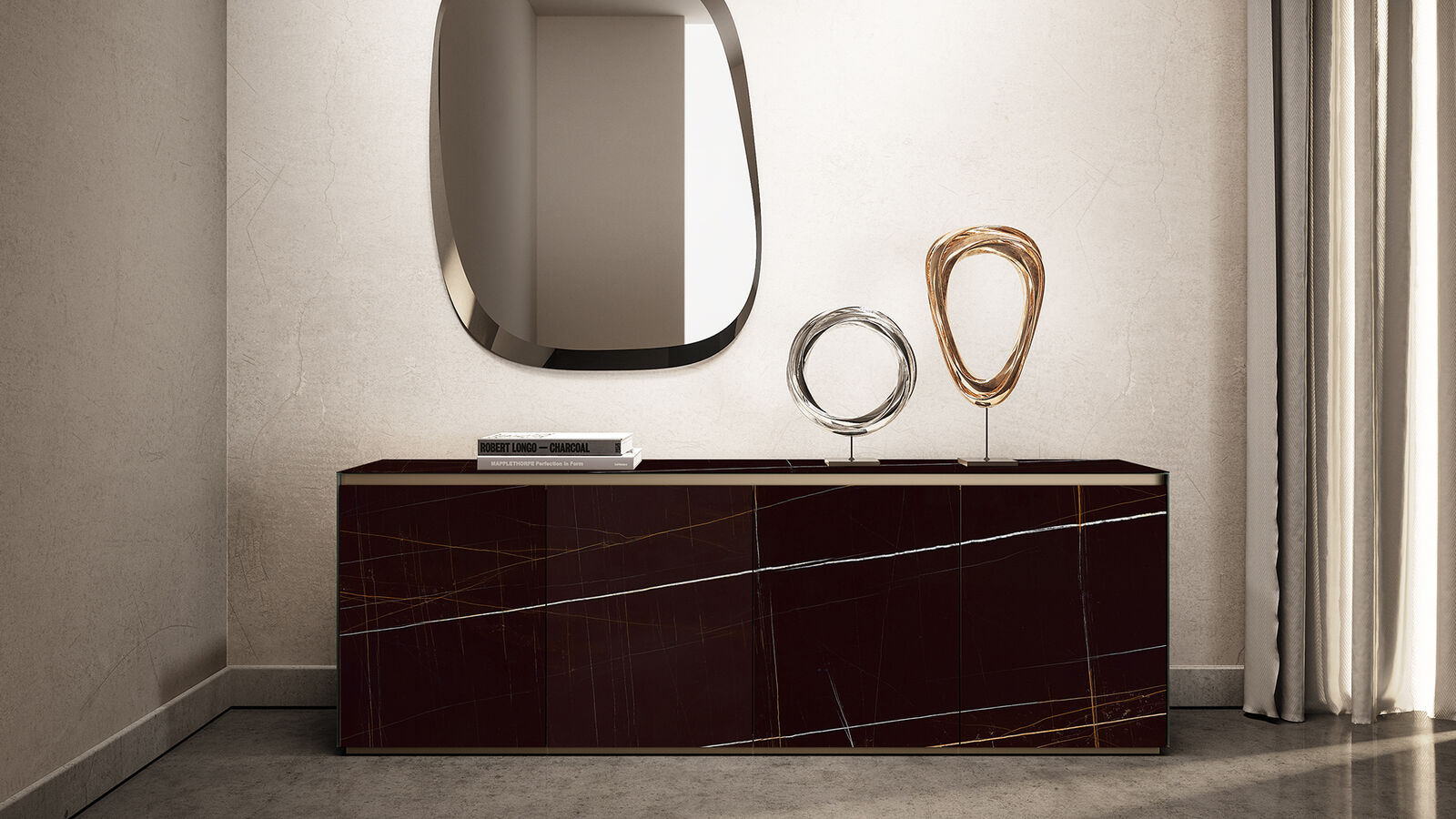 Sideboards Monolite — Reflex, collection Disegno