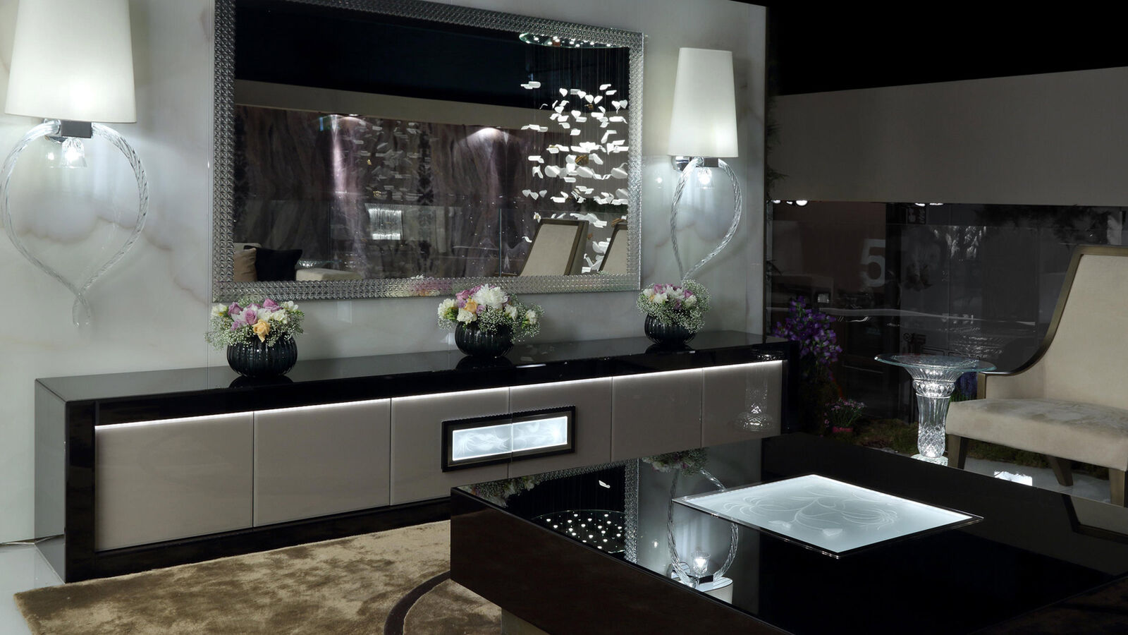 Sideboards Palazzo Ducale Low — Reflex, collection Glamour