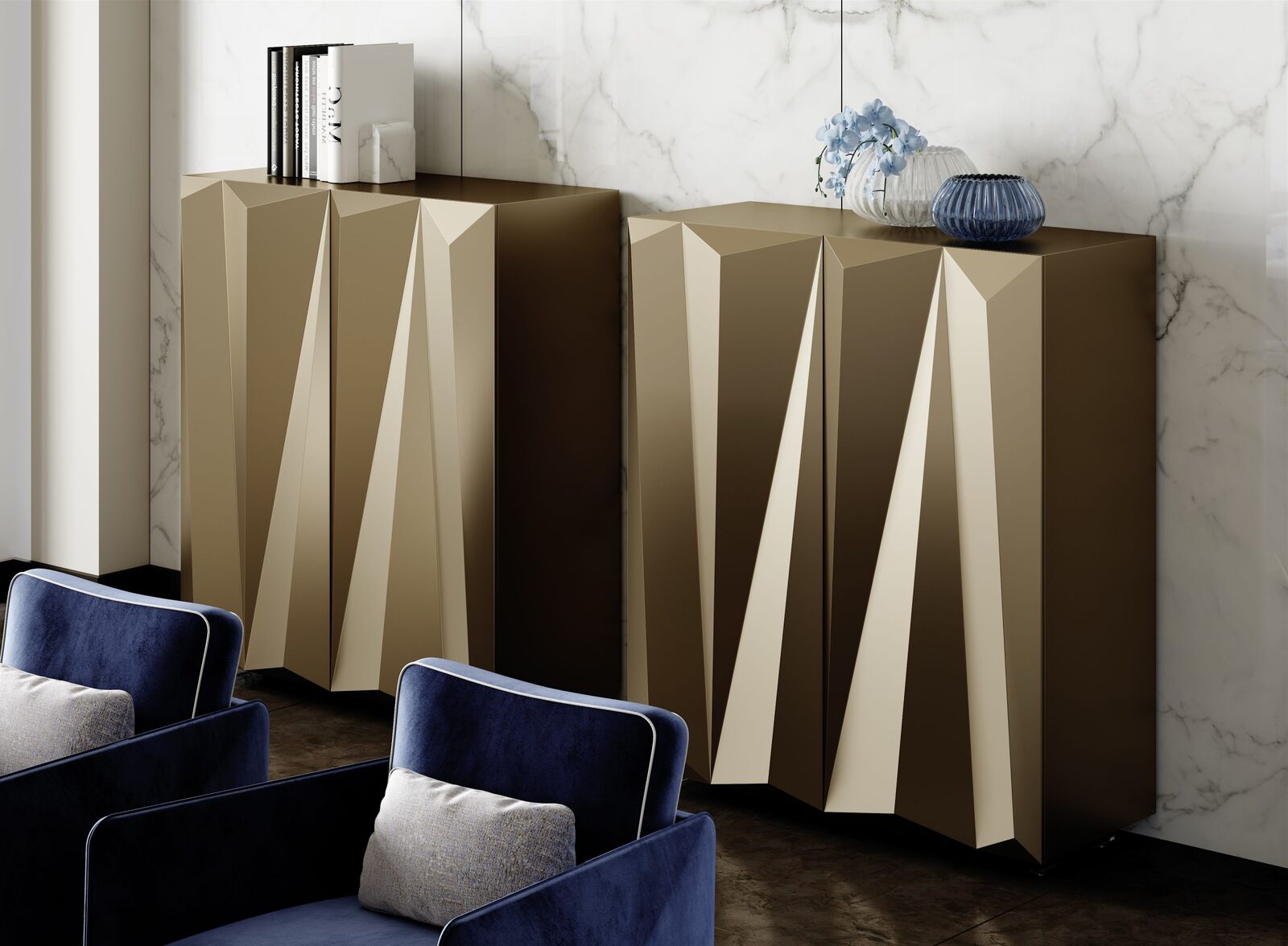 Sideboards Quartz — Reflex, collection Disegno
