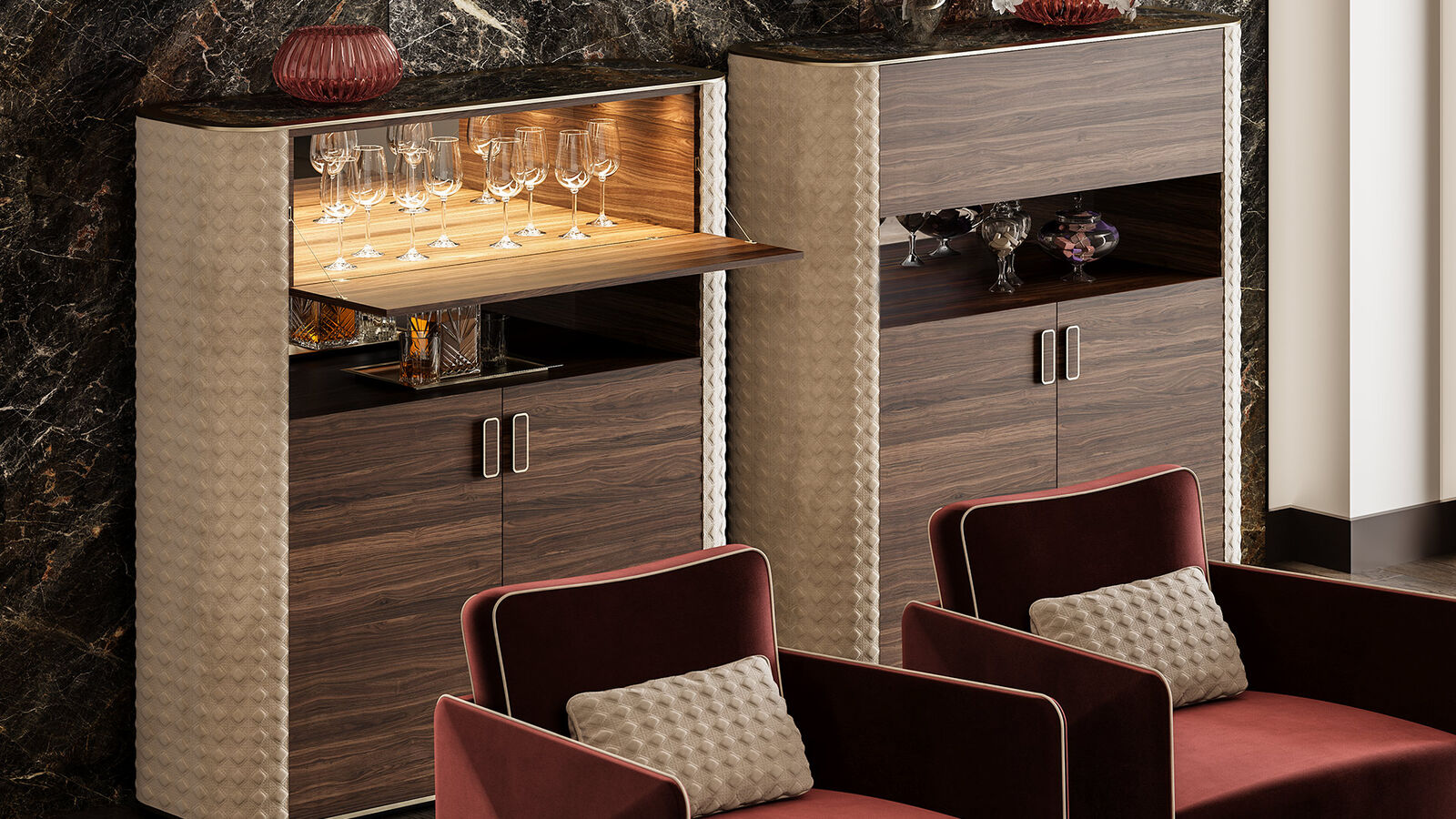 Sideboards San Marco — Reflex, collection Glamour