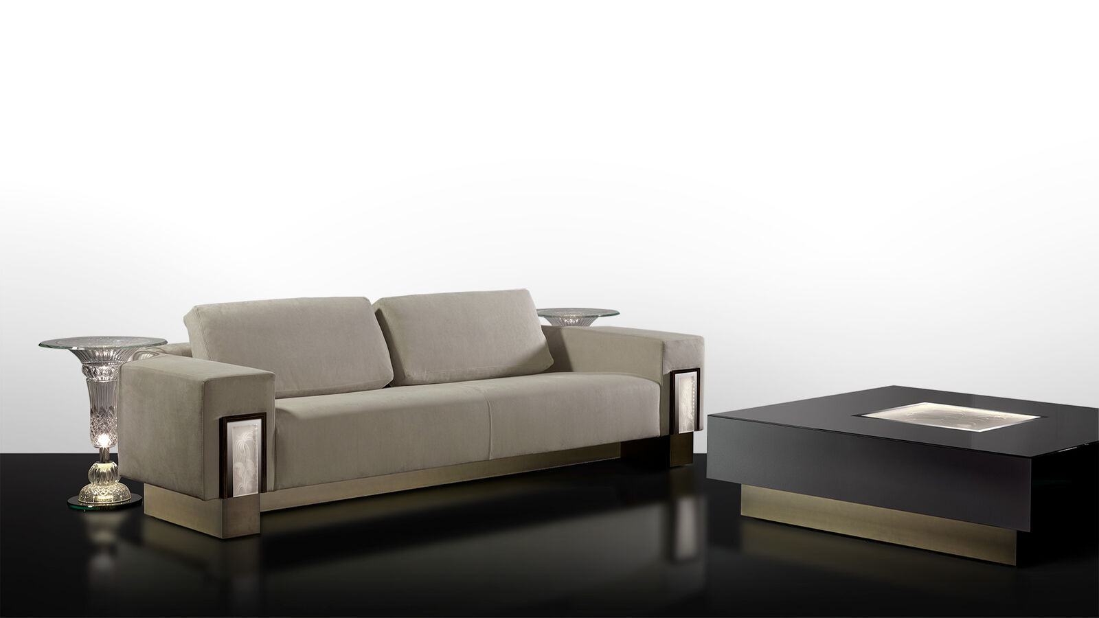 Sofas Palazzo Ducale Sofa — Reflex, collection Glamour