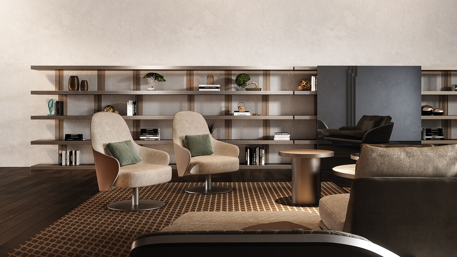 Bookcases Tango T — Reflex, collection Disegno