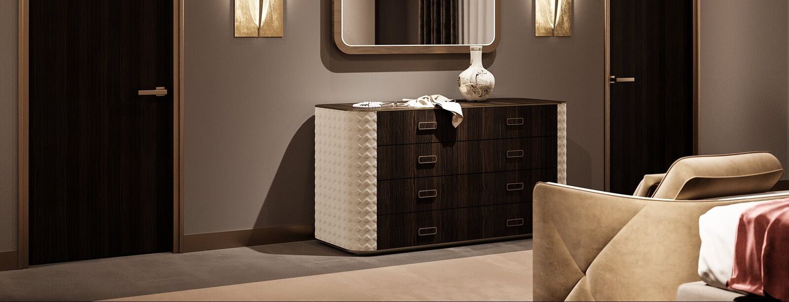 Chests of drawers San Marco — Reflex, collection Disegno