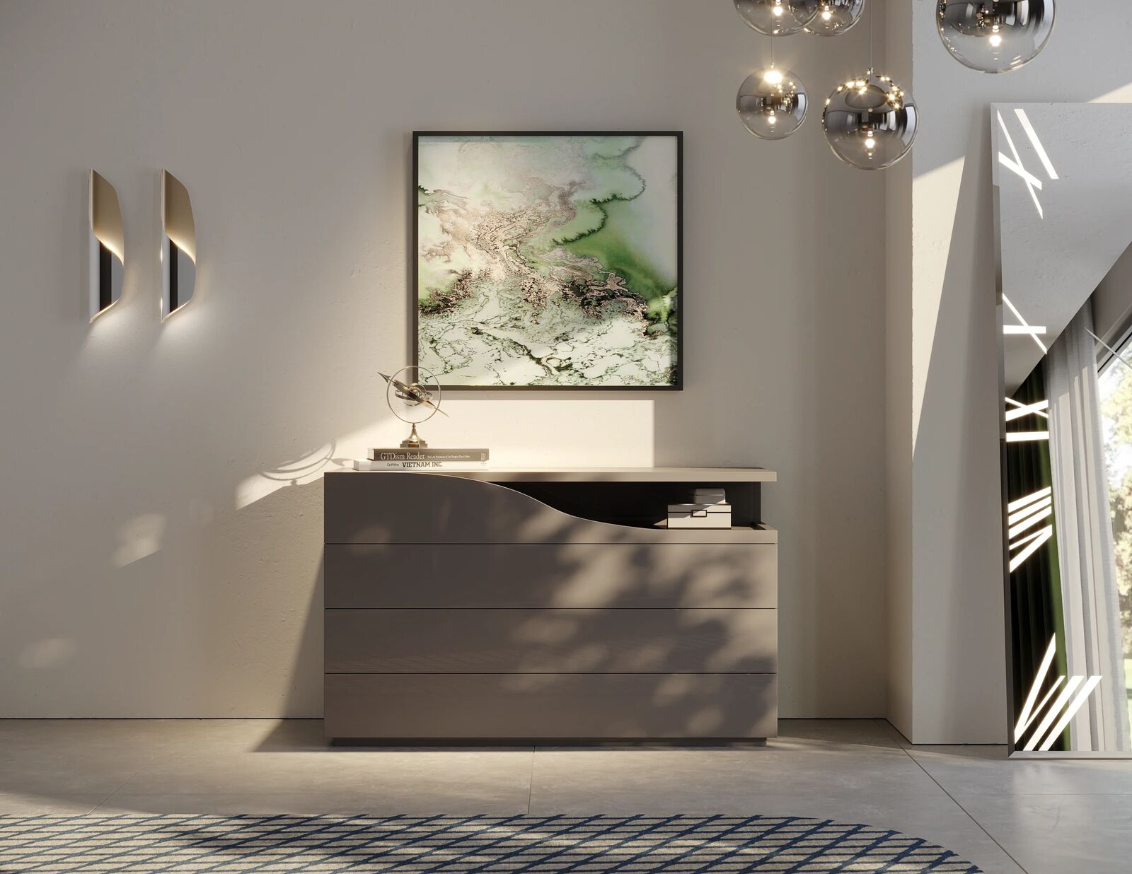Chests of drawers Segno — Reflex, collection Disegno