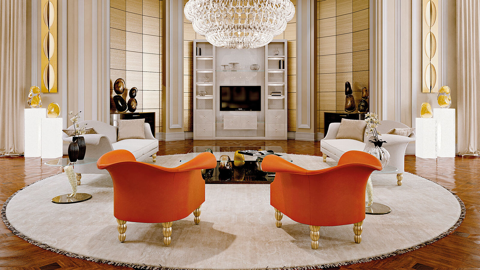 Armchairs Casanova — Reflex, collection Glamour