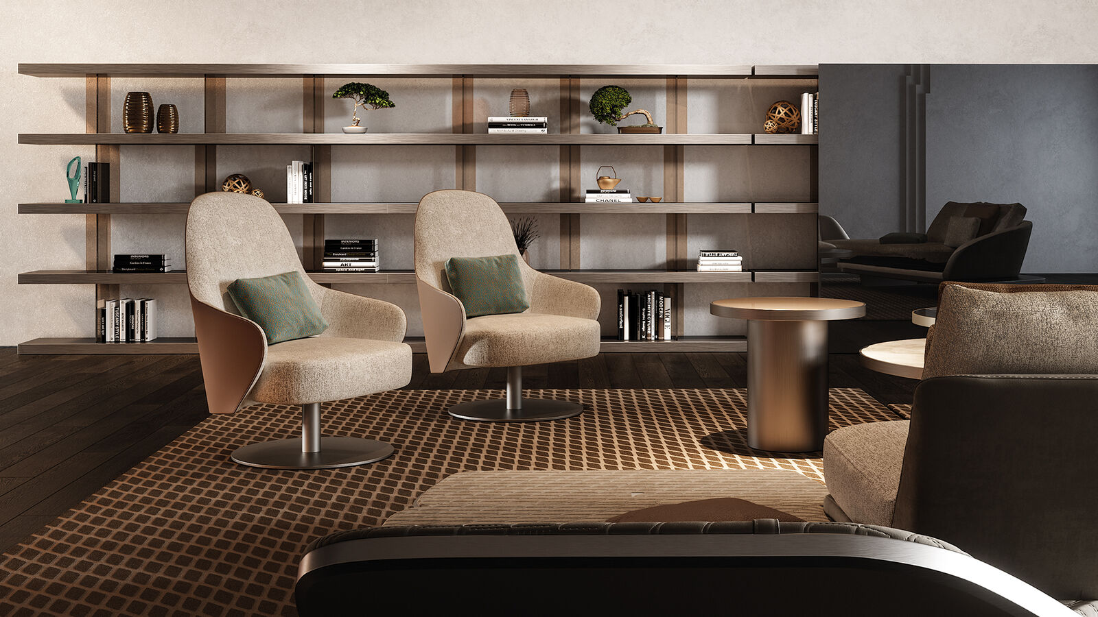 Armchairs Ludwig — Reflex, collection Disegno