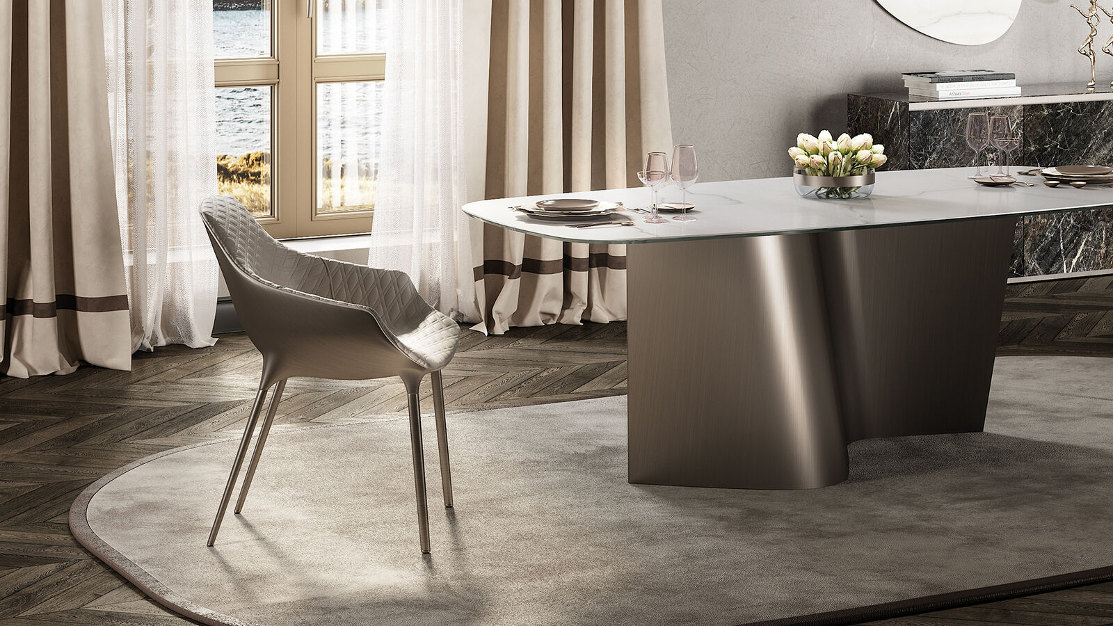Armchairs Milady — Reflex, collection Disegno