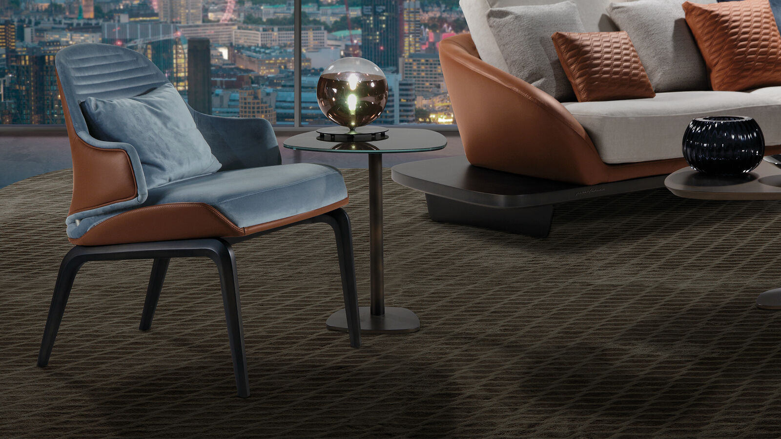Armchairs Vela — Reflex, collection Disegno