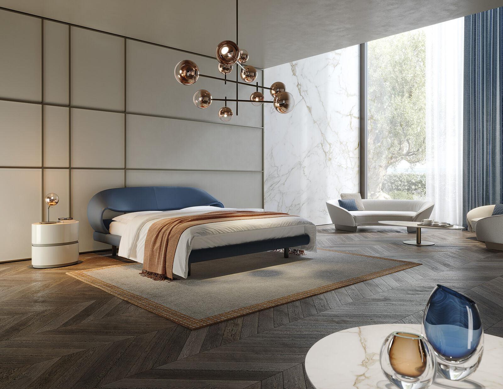 Beds Nuvola — Reflex, collection Disegno