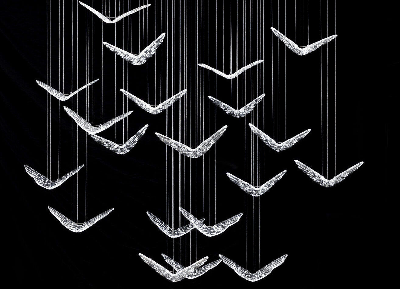 Chandeliers Angels — Reflex, collection Disegno