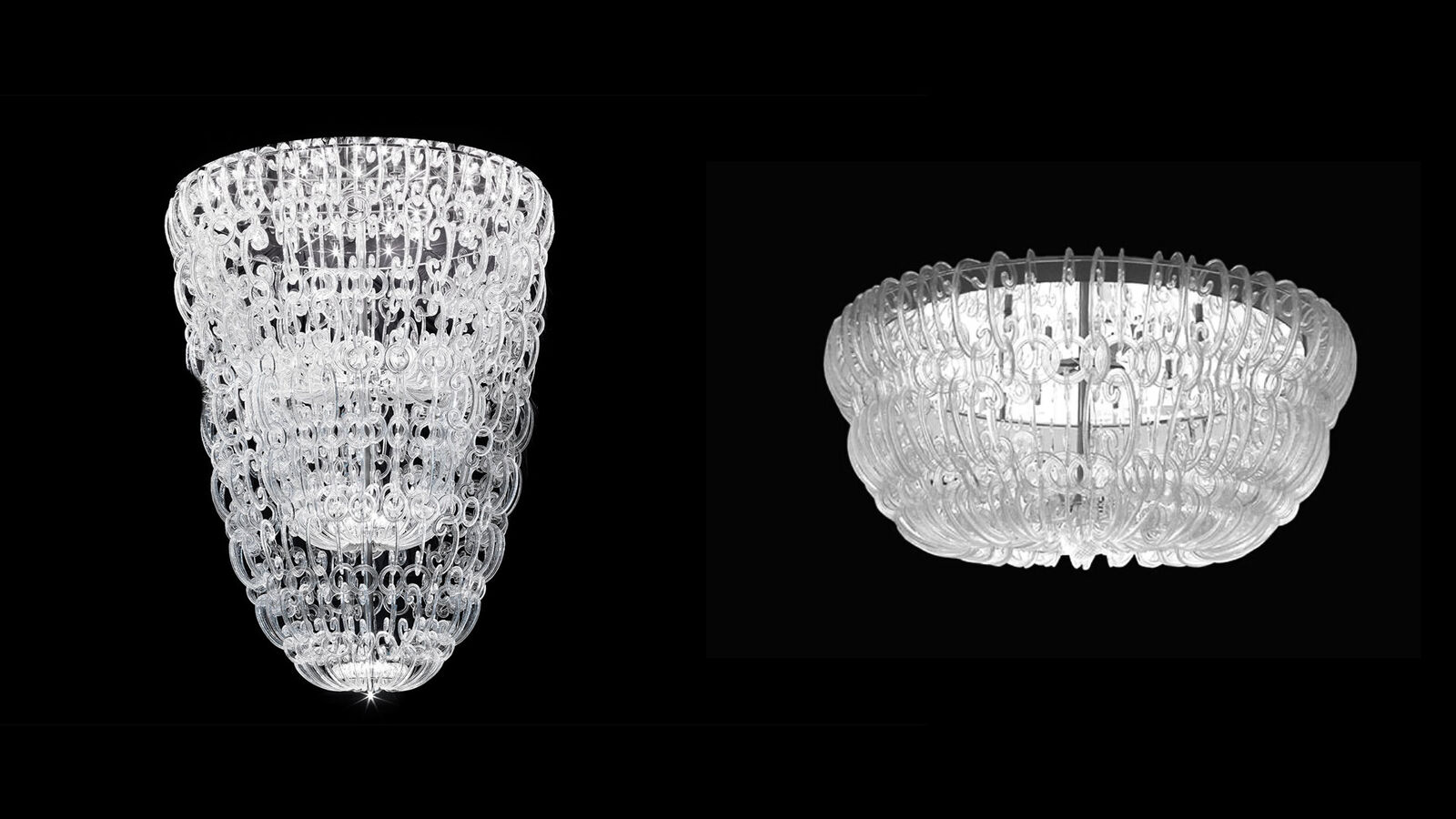 Chandeliers Casanova — Reflex, collection Glamour