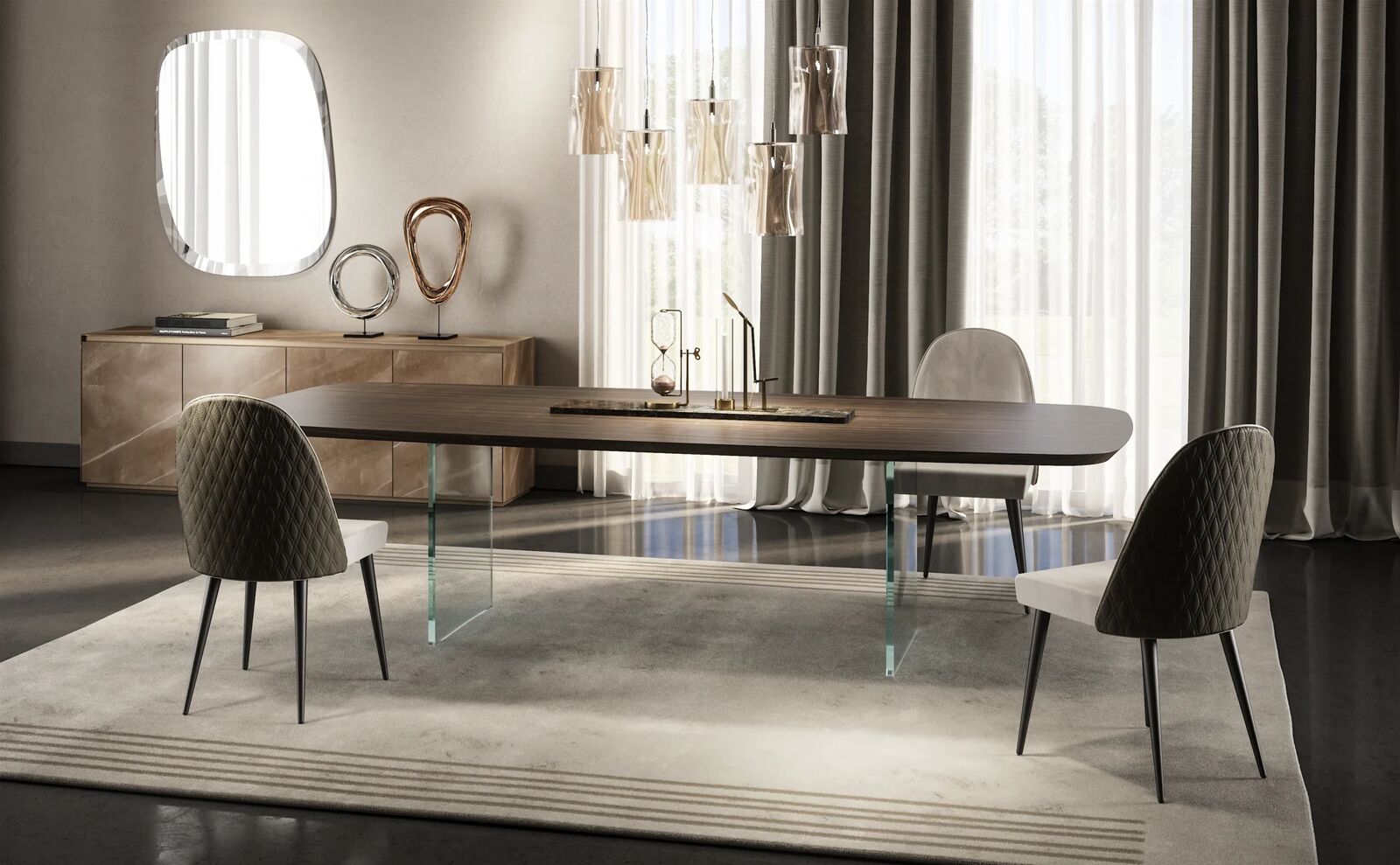 Chandeliers Dandolo — Reflex, collection Disegno