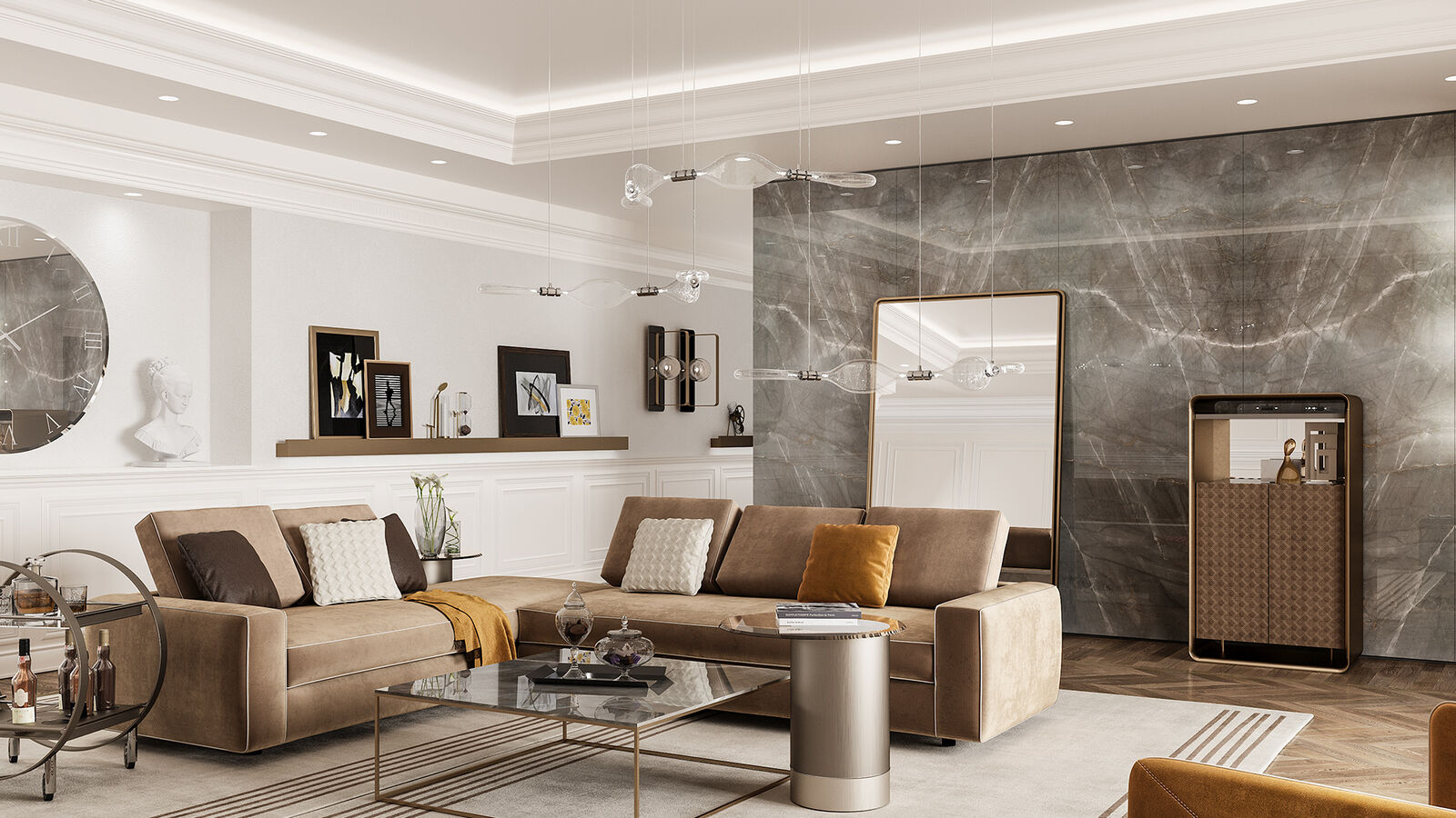 Chandeliers Firefly — Reflex, collection Disegno