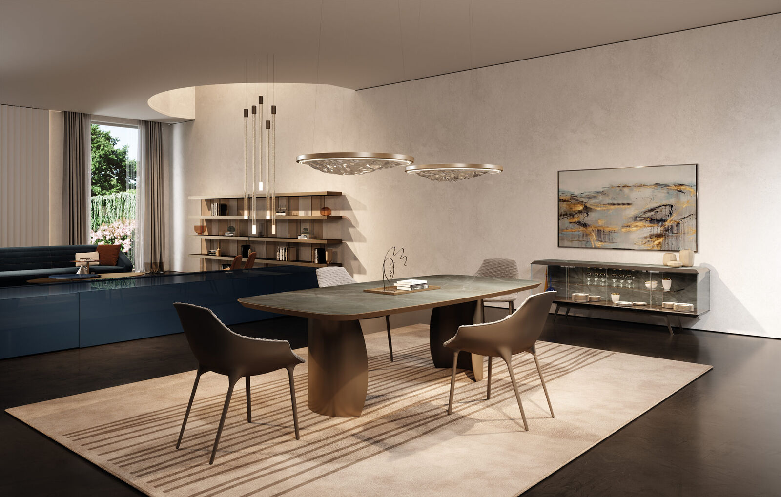 Chandeliers Lucciola — Reflex, collection Disegno
