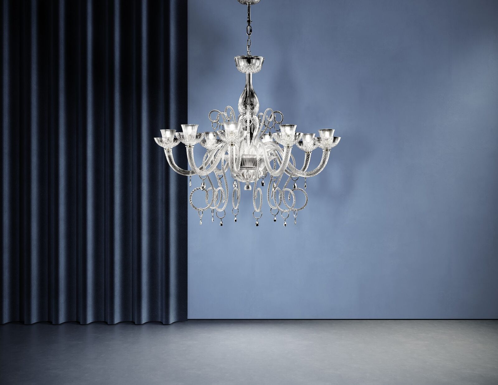 Chandeliers Palazzo Ducale — Reflex, collection Disegno