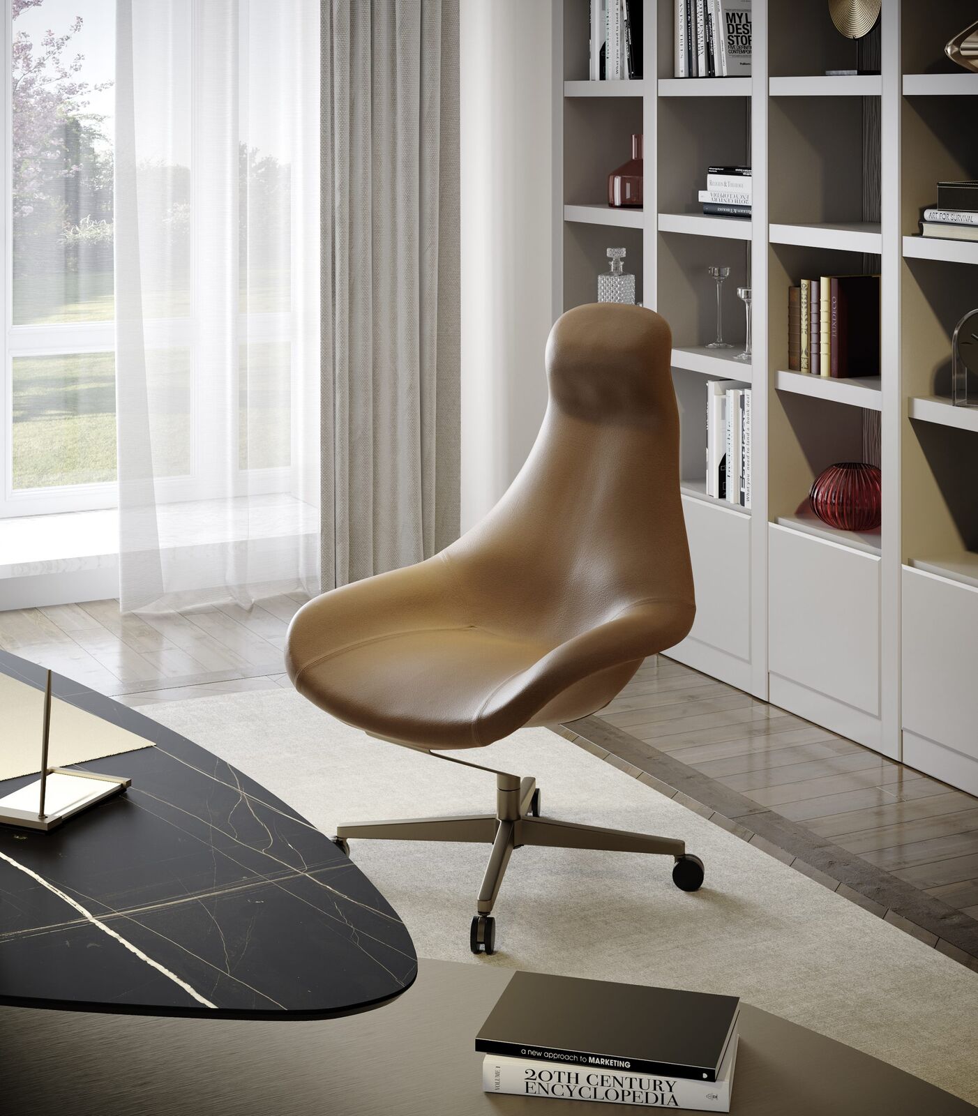 Desks Zenith Chair — Reflex, collection Disegno