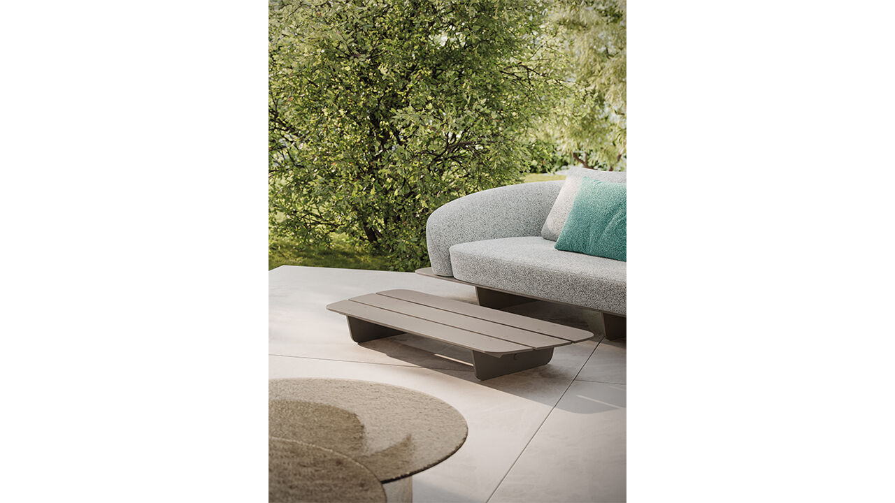 Poufs & benches Segno — Reflex, collection Disegno