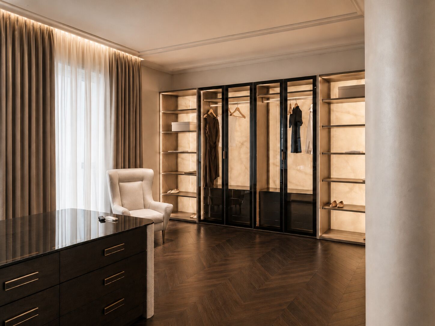 Wardrobes Wally Armadio — Reflex, collection Disegno