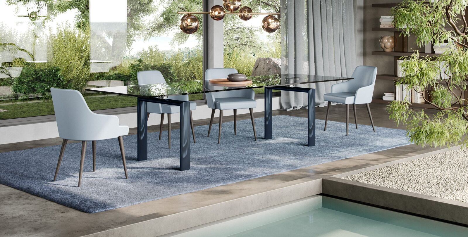 Dining tables Policleto Re-Edition — Reflex, collection Disegno