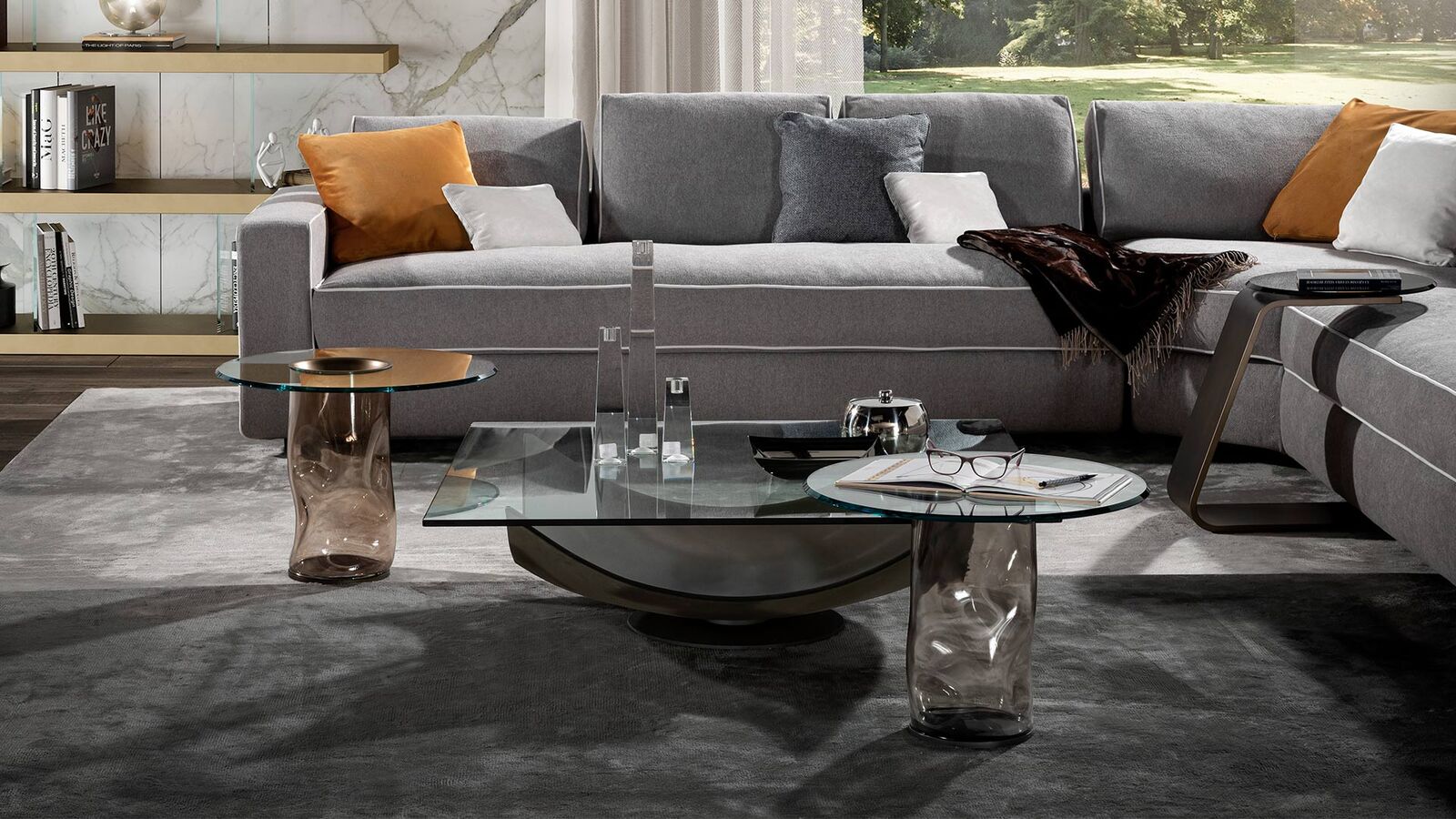 Coffee tables Dandolo 40 — Reflex, collection Disegno