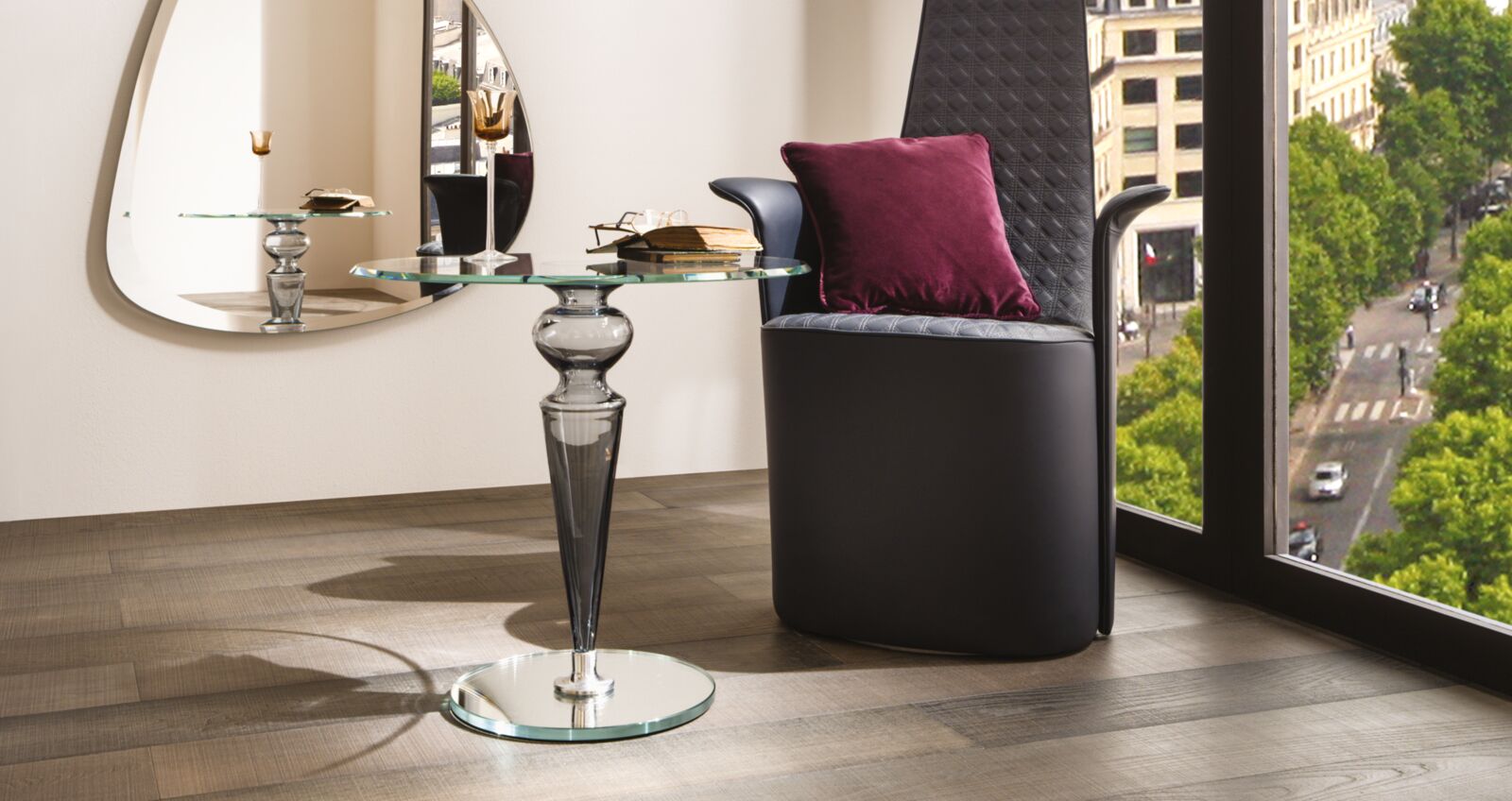 Coffee tables Gran Canal 55 — Reflex, collection Glamour