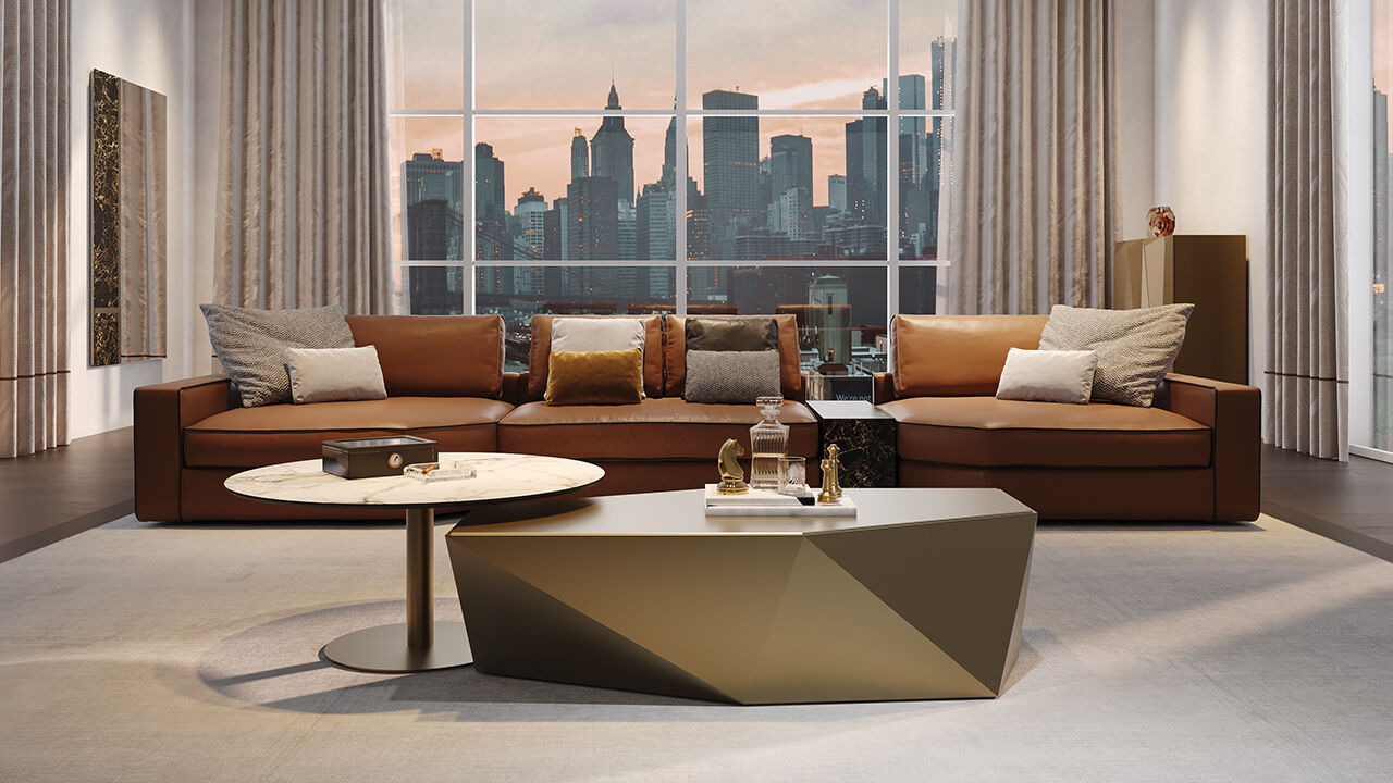Coffee tables Origami 40 — Reflex, collection Disegno