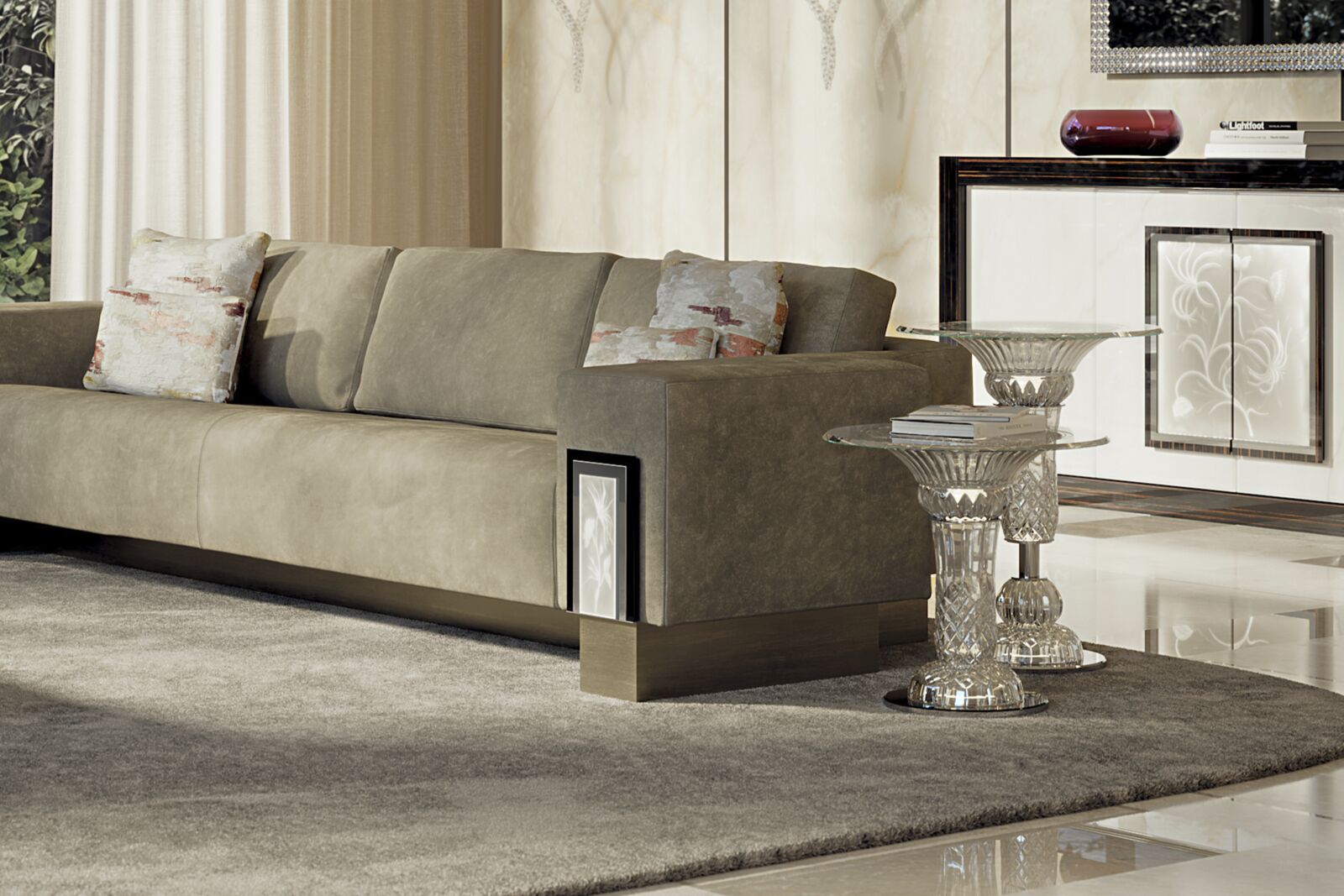 Coffee tables Palazzo Ducale 55 — Reflex, collection Glamour