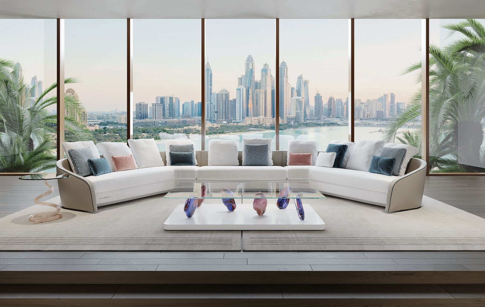 Coffee tables Sassi 40 — Reflex, collection Glamour