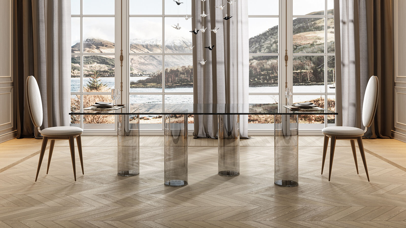 Chairs Bastide — Reflex, collection Glamour