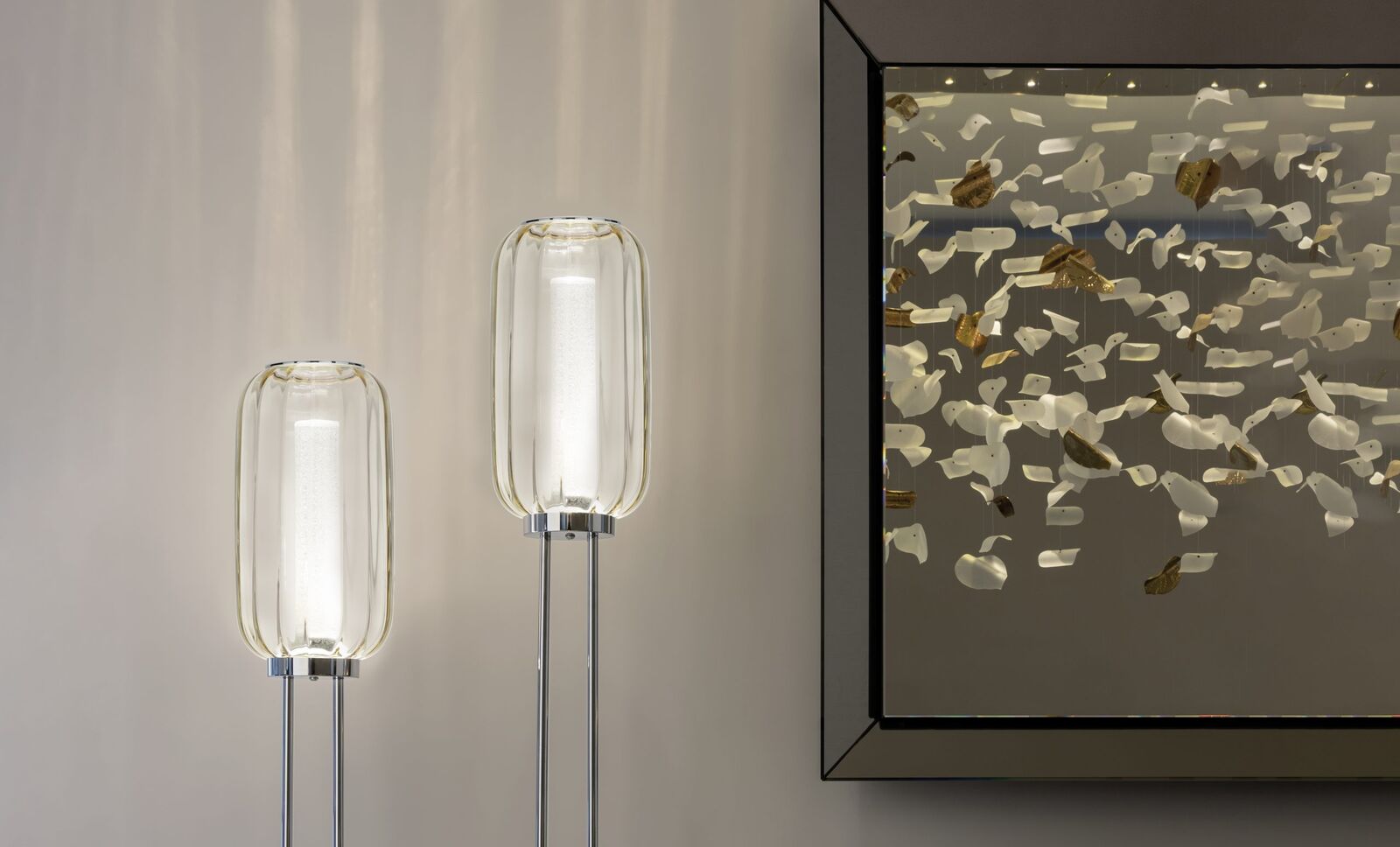 Floor lamps Lanterna — Reflex, collection Disegno