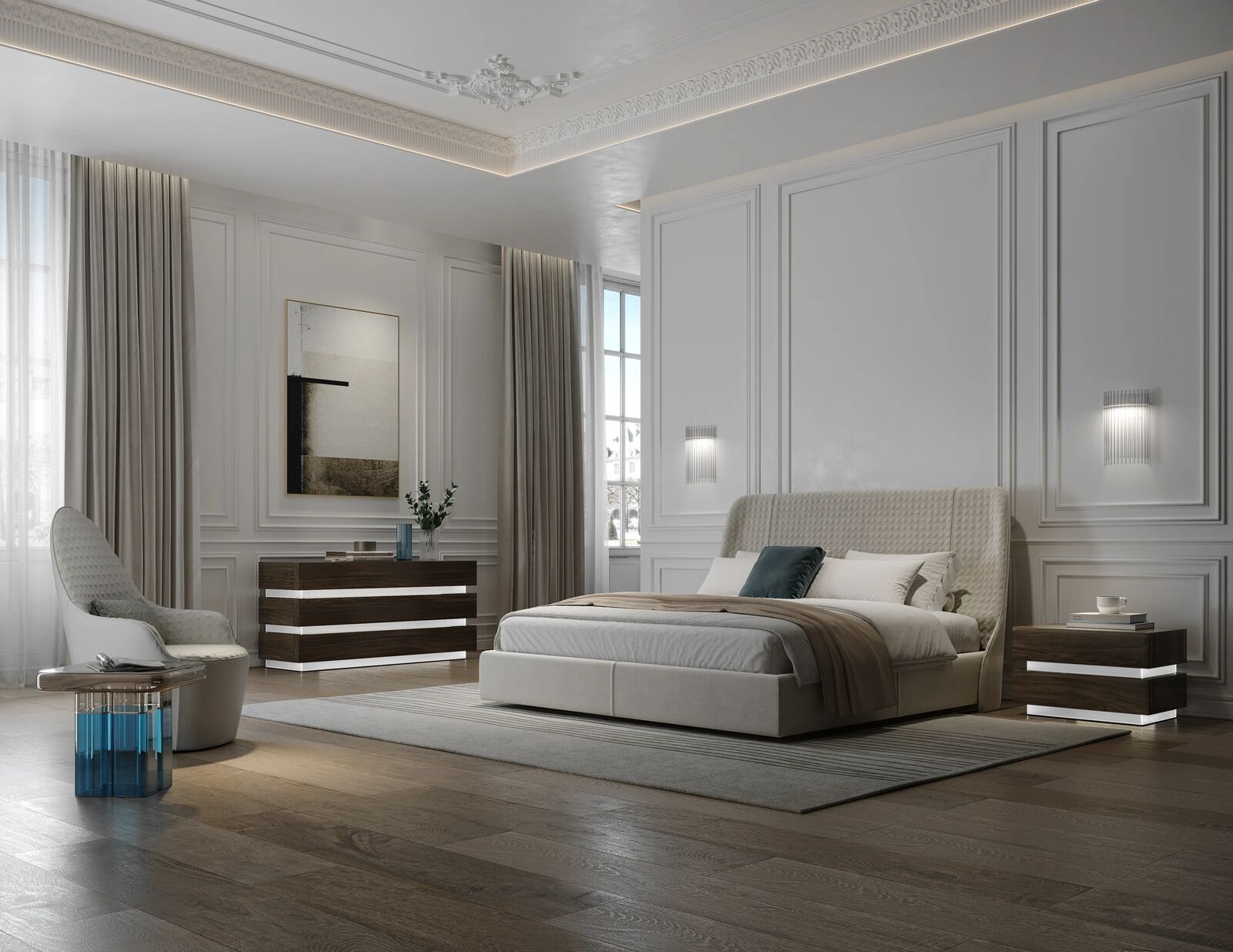 Bedside tables Luce — Reflex, collection Disegno
