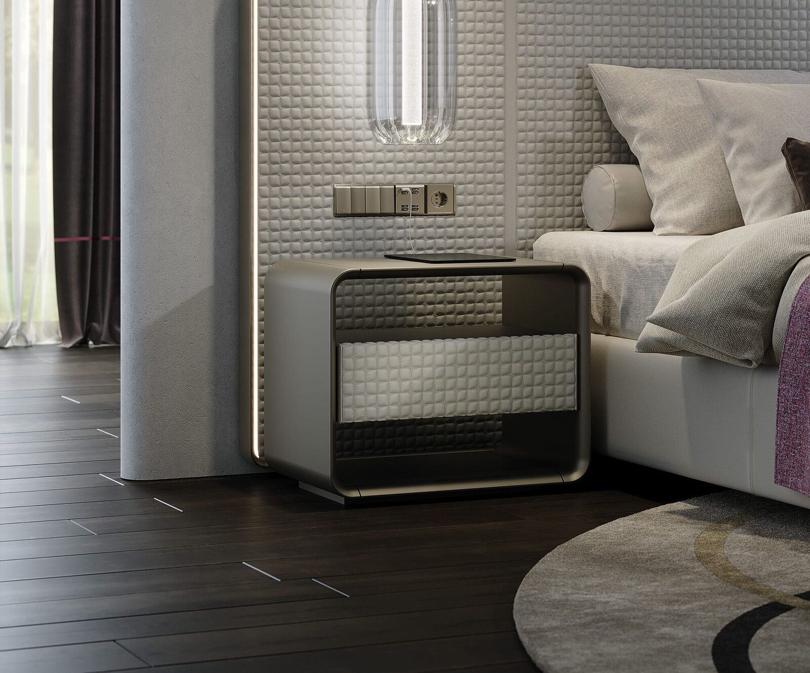 Bedside tables Oh — Reflex, collection Disegno